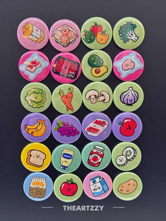 How to make these food fridge magnets - Theartzzy
