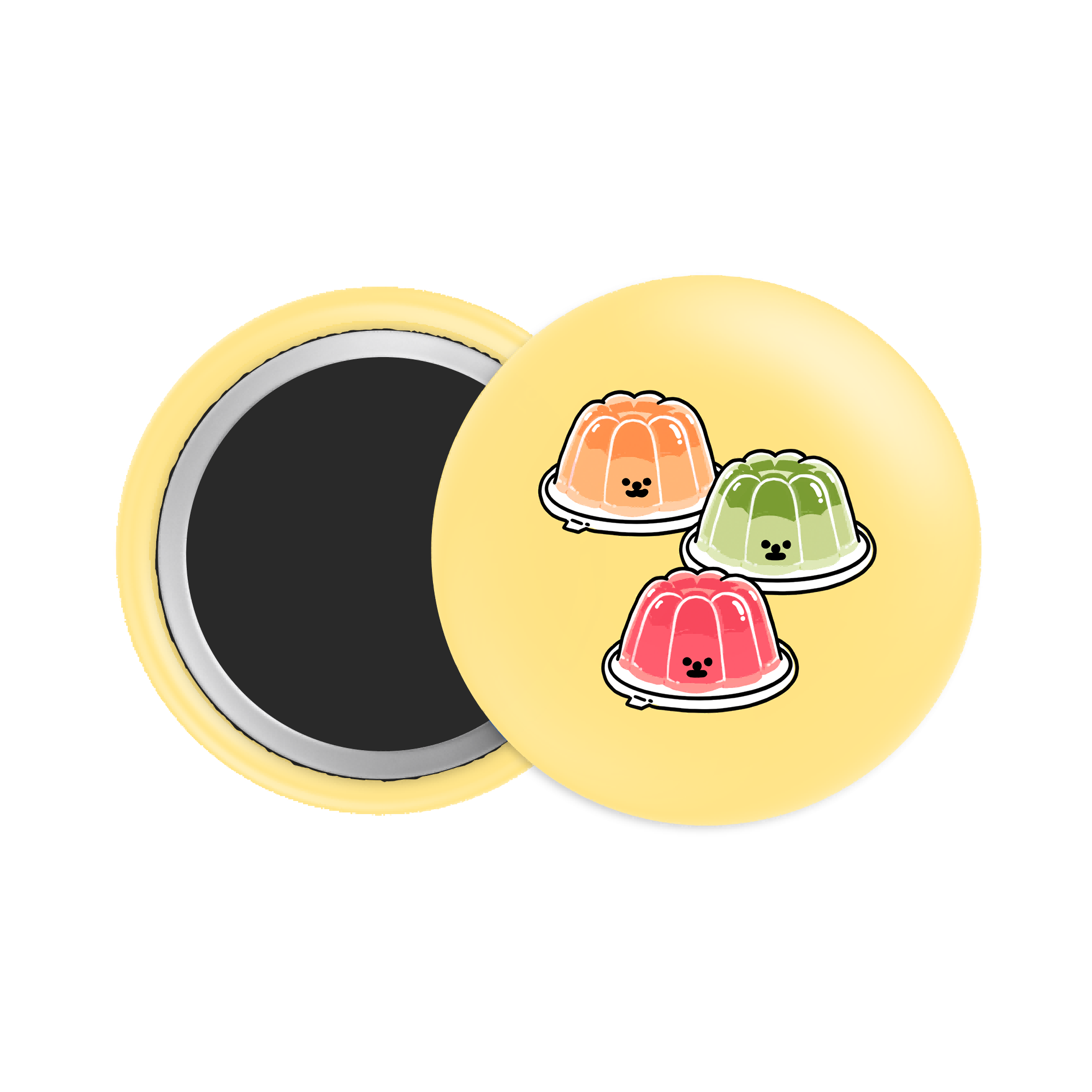 Jelly Button Fridge  Magnet