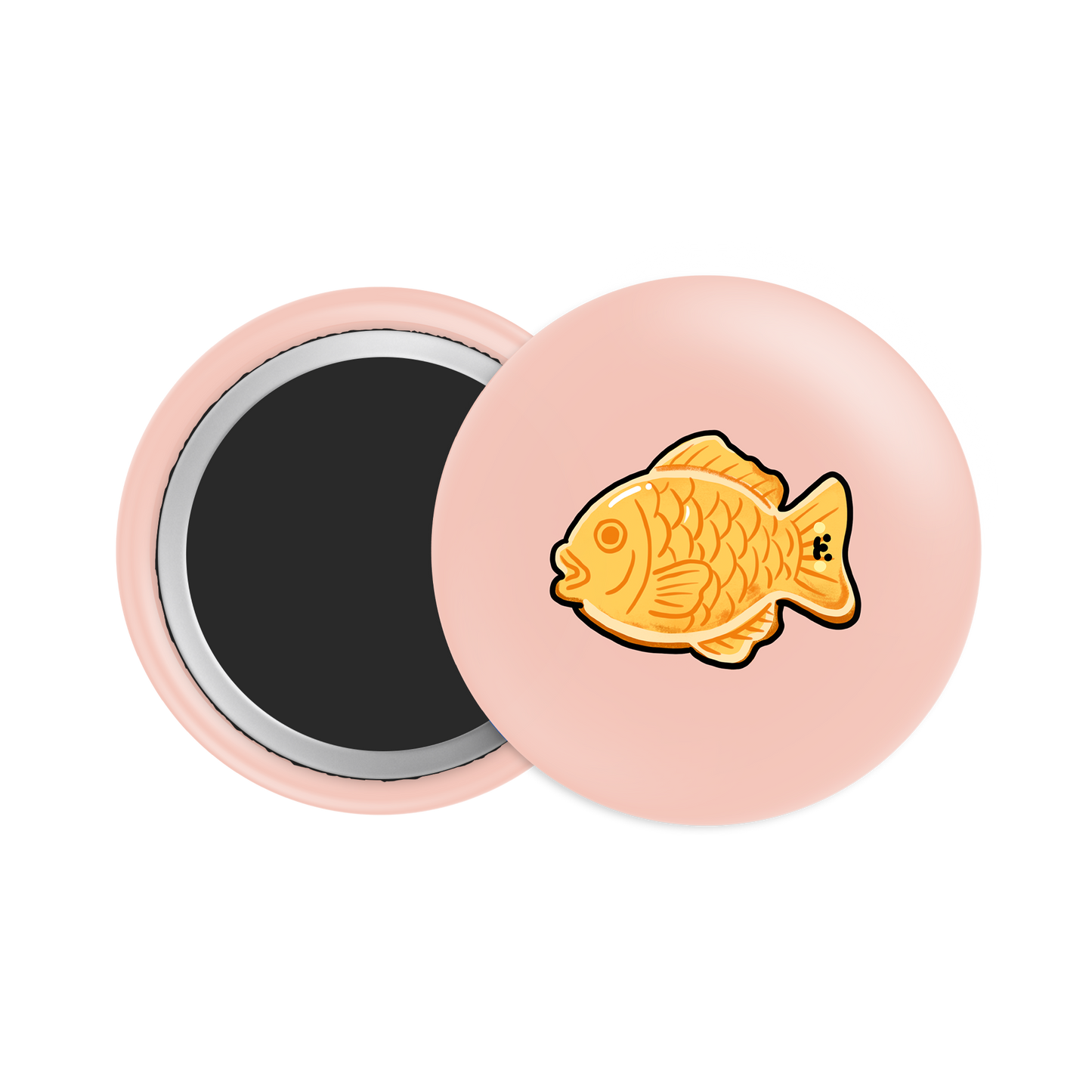 Taiyaki Button Fridge Magnet
