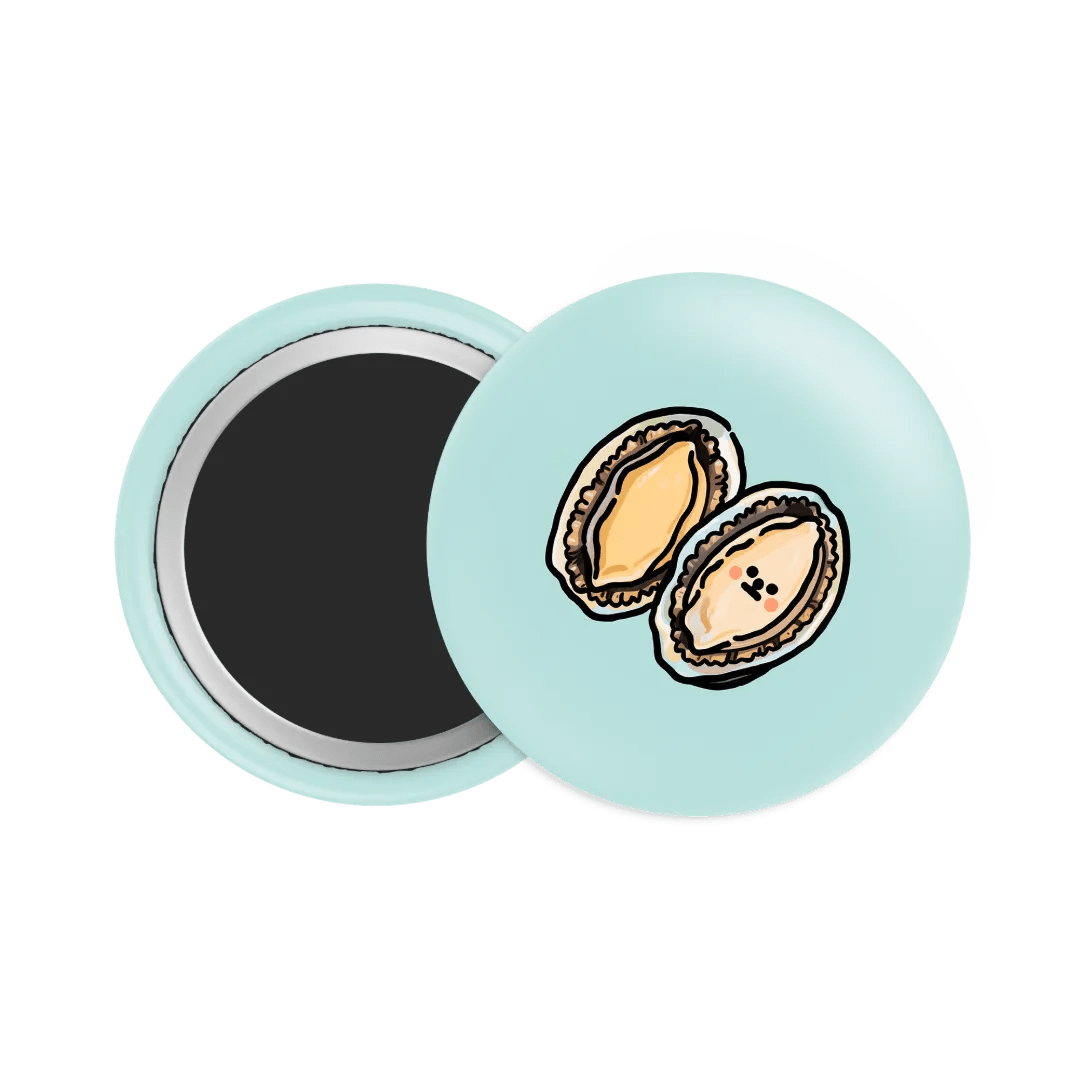 Abalone Button Fridge Magnet - Theartzzy