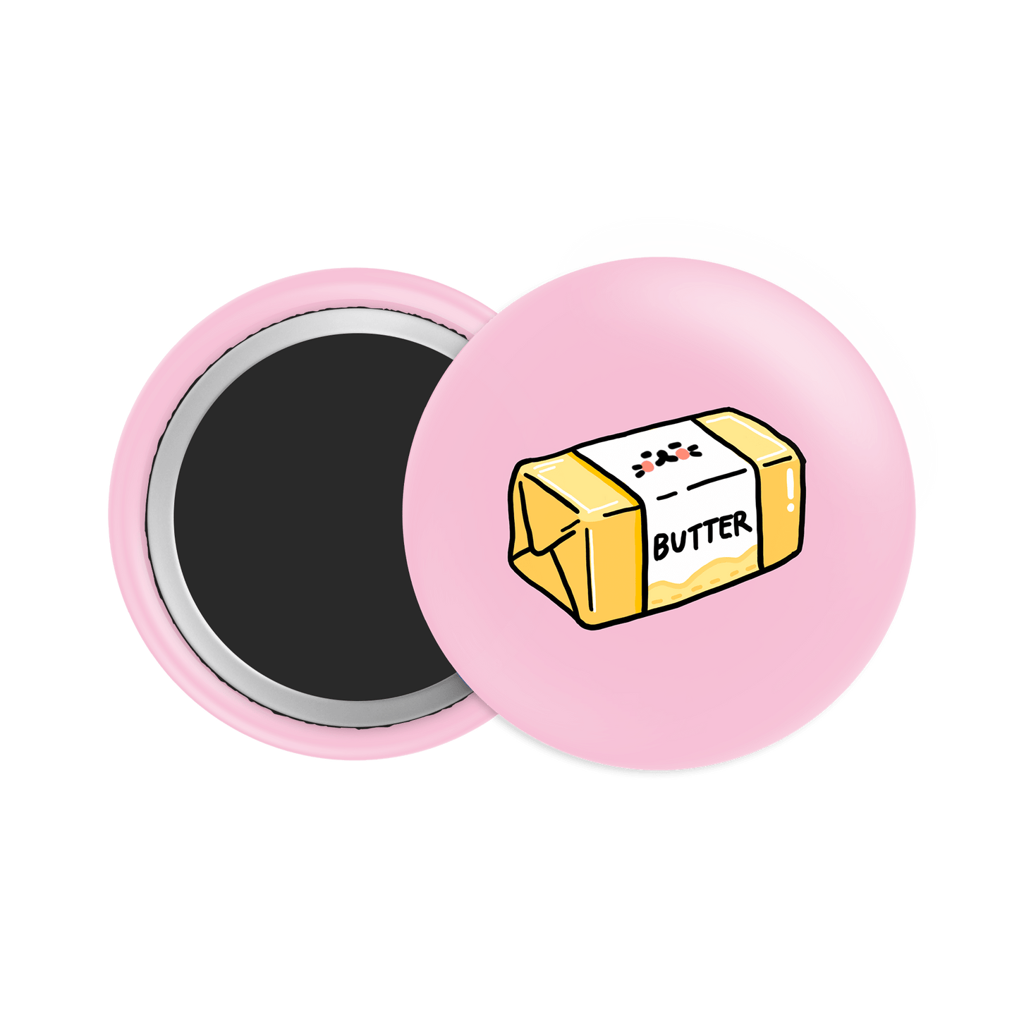 Butter Button Fridge Magnet - Theartzzy