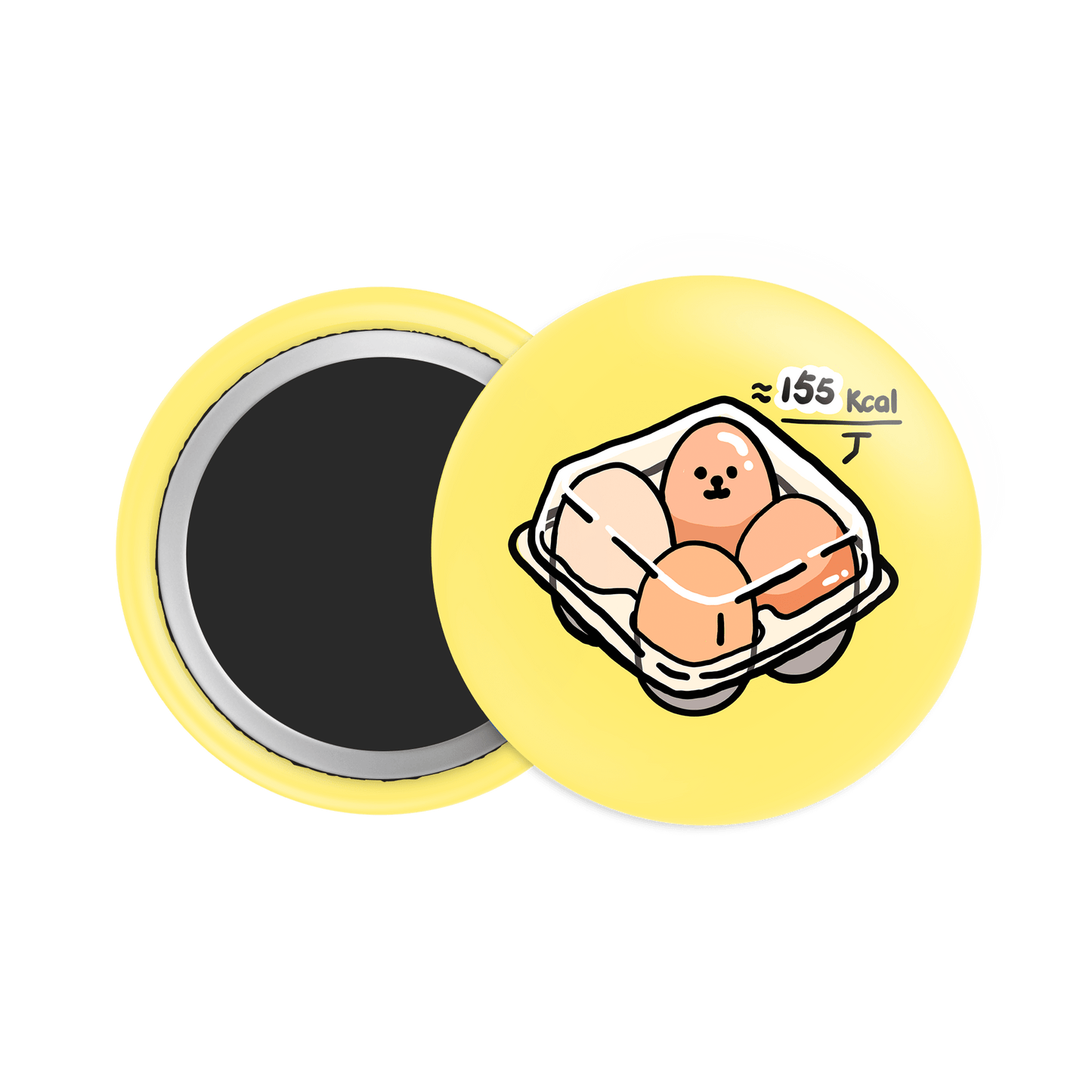 Eggs Button Fridge Fridge Magnet - Theartzzy