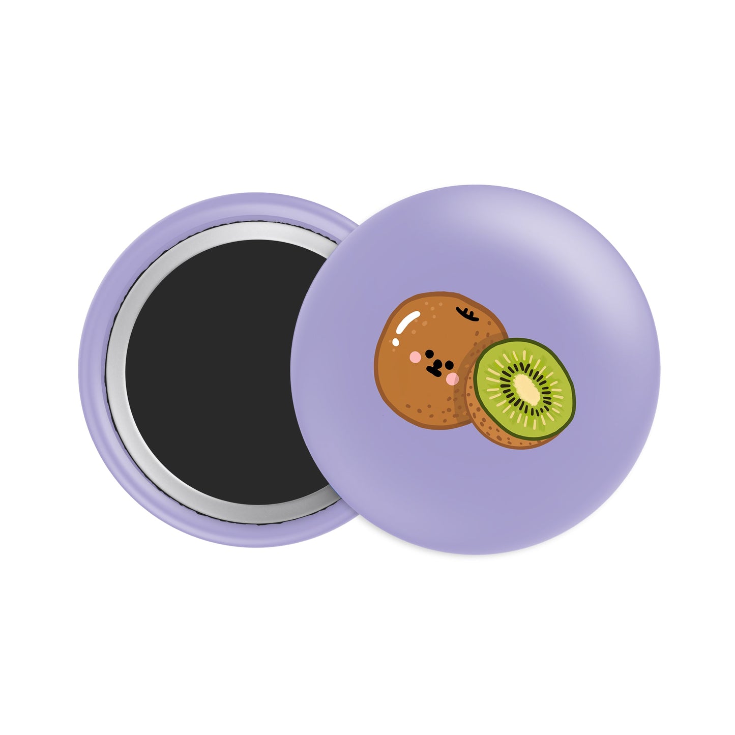 Kiwi Button Fridge Magnet - Theartzzy