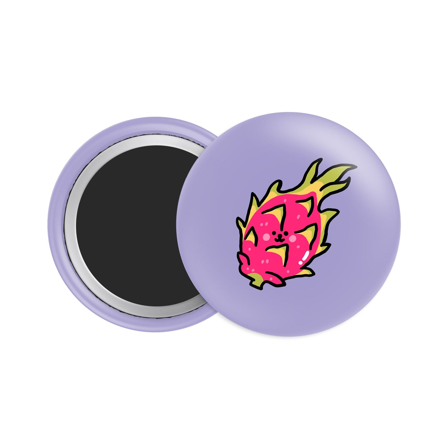 Pitaya Button Fridge Magnet - Theartzzy