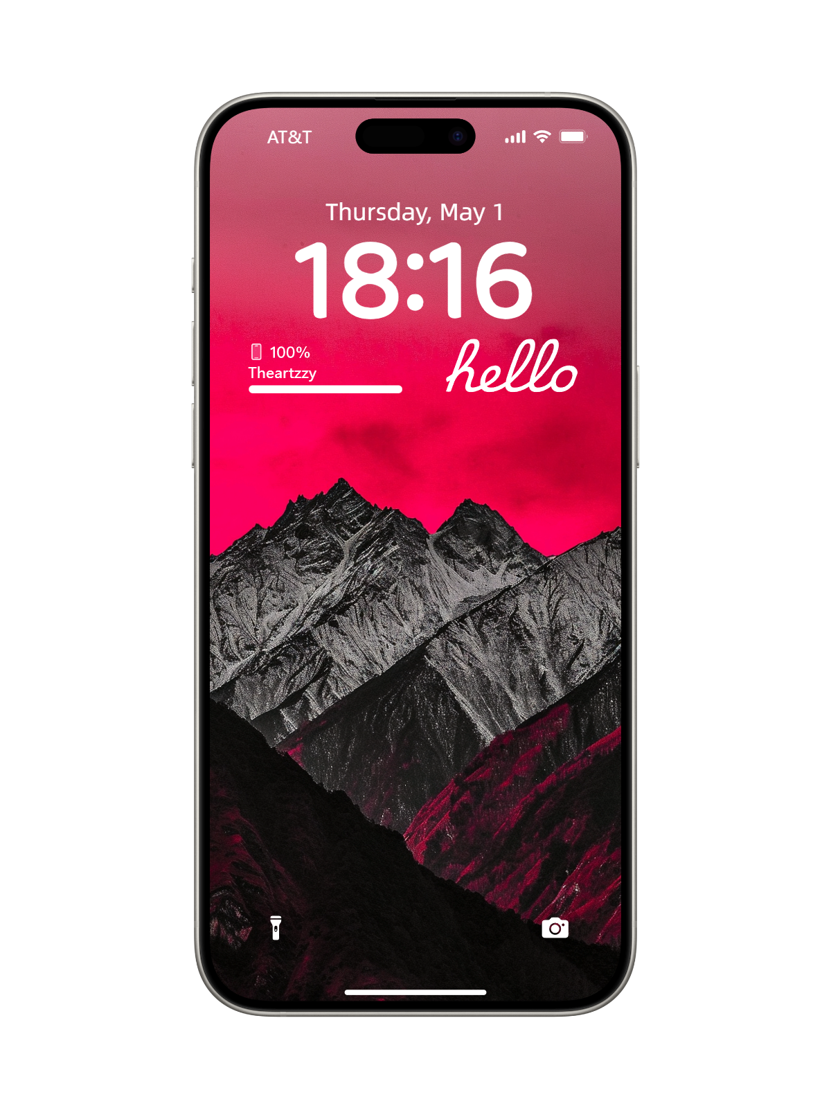 Crimson Peaks: Stark Contrast Mountain Wallpapers for iOS & Android