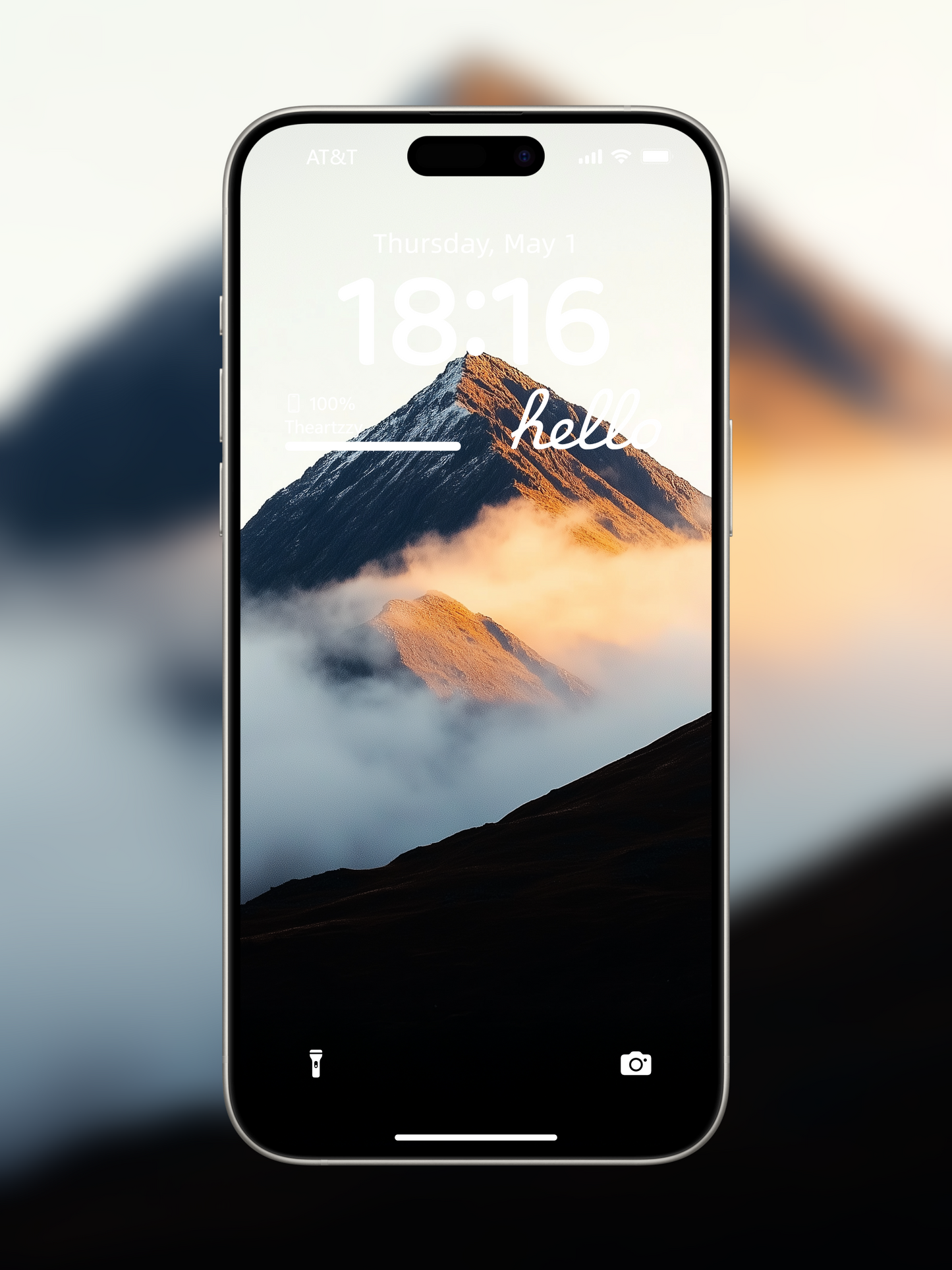 Sunlit Summit: 4K HD Wallpaper Background for iPhone and Android