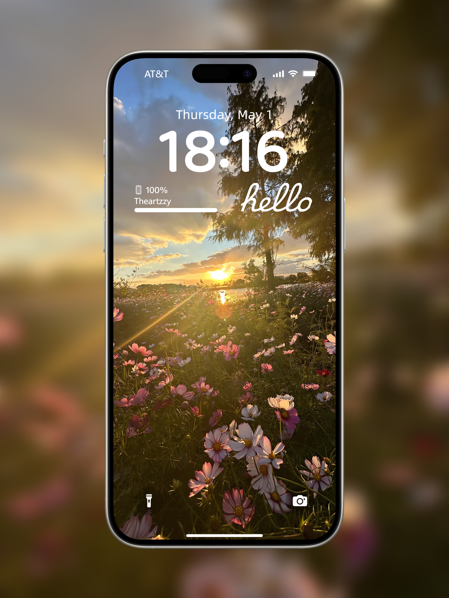 Golden Hour Cosmos: 4K HD Wallpaper Background for iPhone and Android