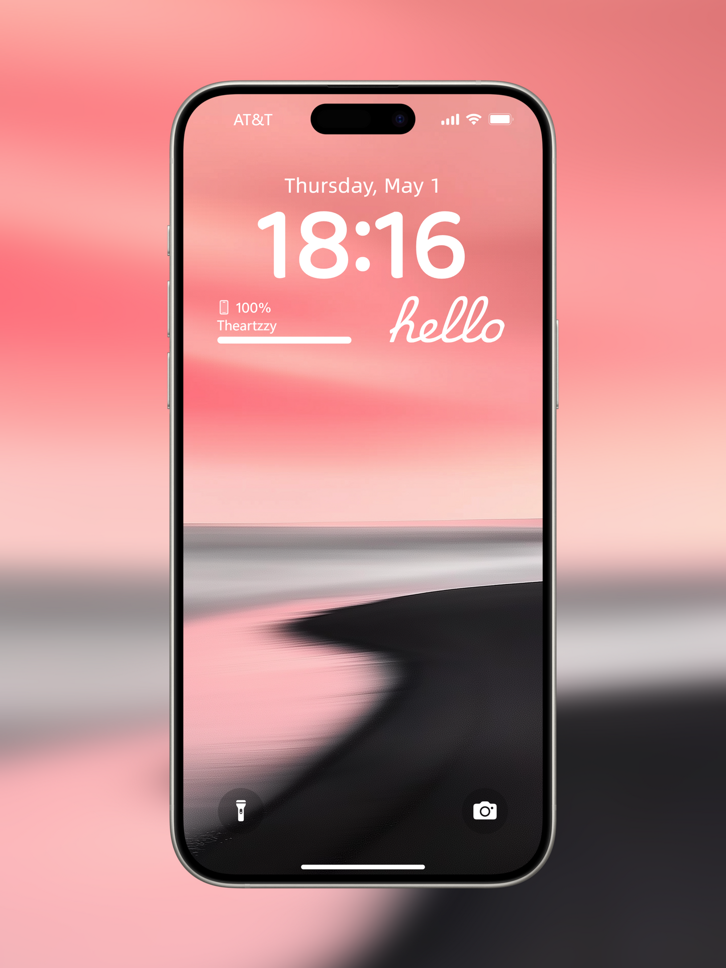 Horizon Serenity: 4K Gradient Wallpapers for iPhone & Android (Sunset Pink Edition)