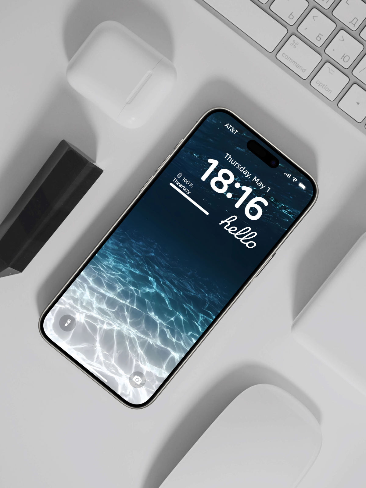 Aqua Luminance: Dynamic Depth Wallpapers for iOS & Android