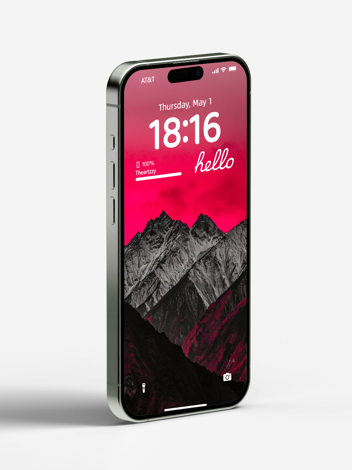 Crimson Peaks: Stark Contrast Mountain Wallpapers for iOS & Android