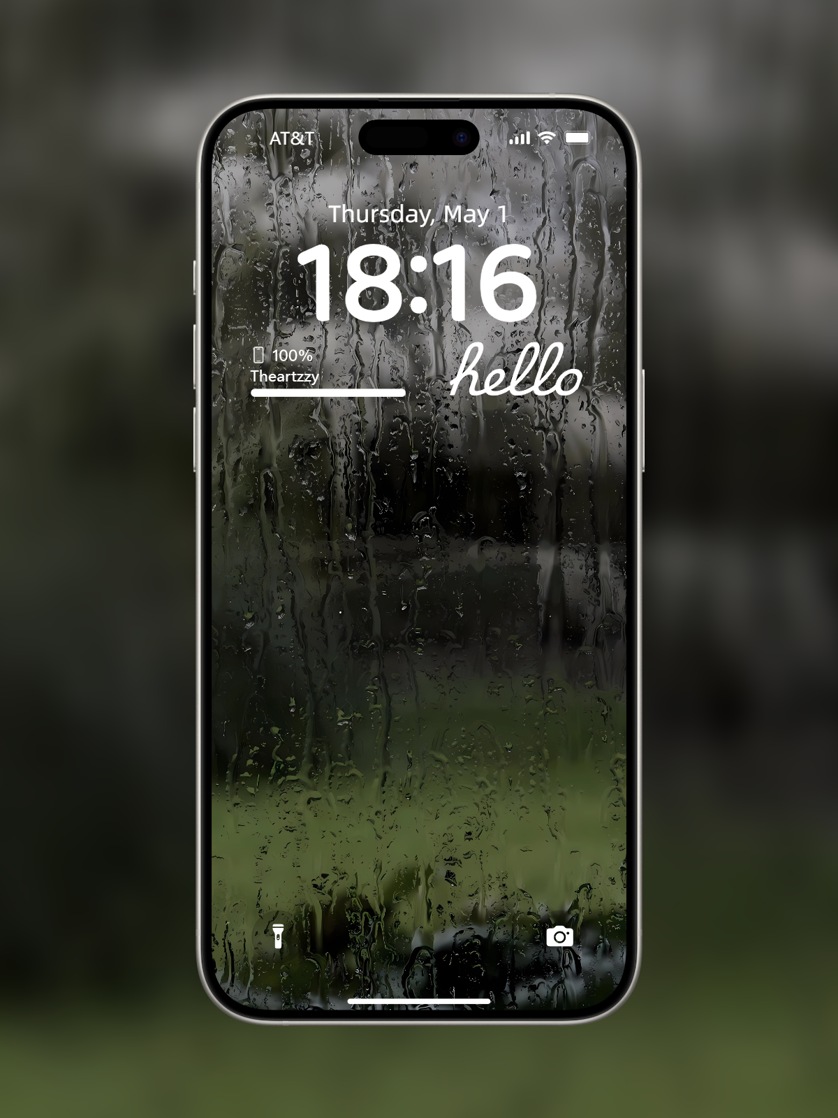 Liquid Dynamics: Hypnotic Raindrop Textures Wallpapers for iOS & Android