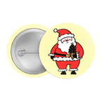 Jolly Santa  Christmas Magic Badge / Magnet