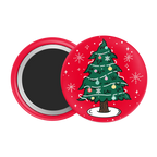 Oh Christmas Tree Festive Badge / Magnet