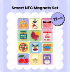 iOS Shortcuts Automation Kit (72-Pack): Smart NFC Food Magnets