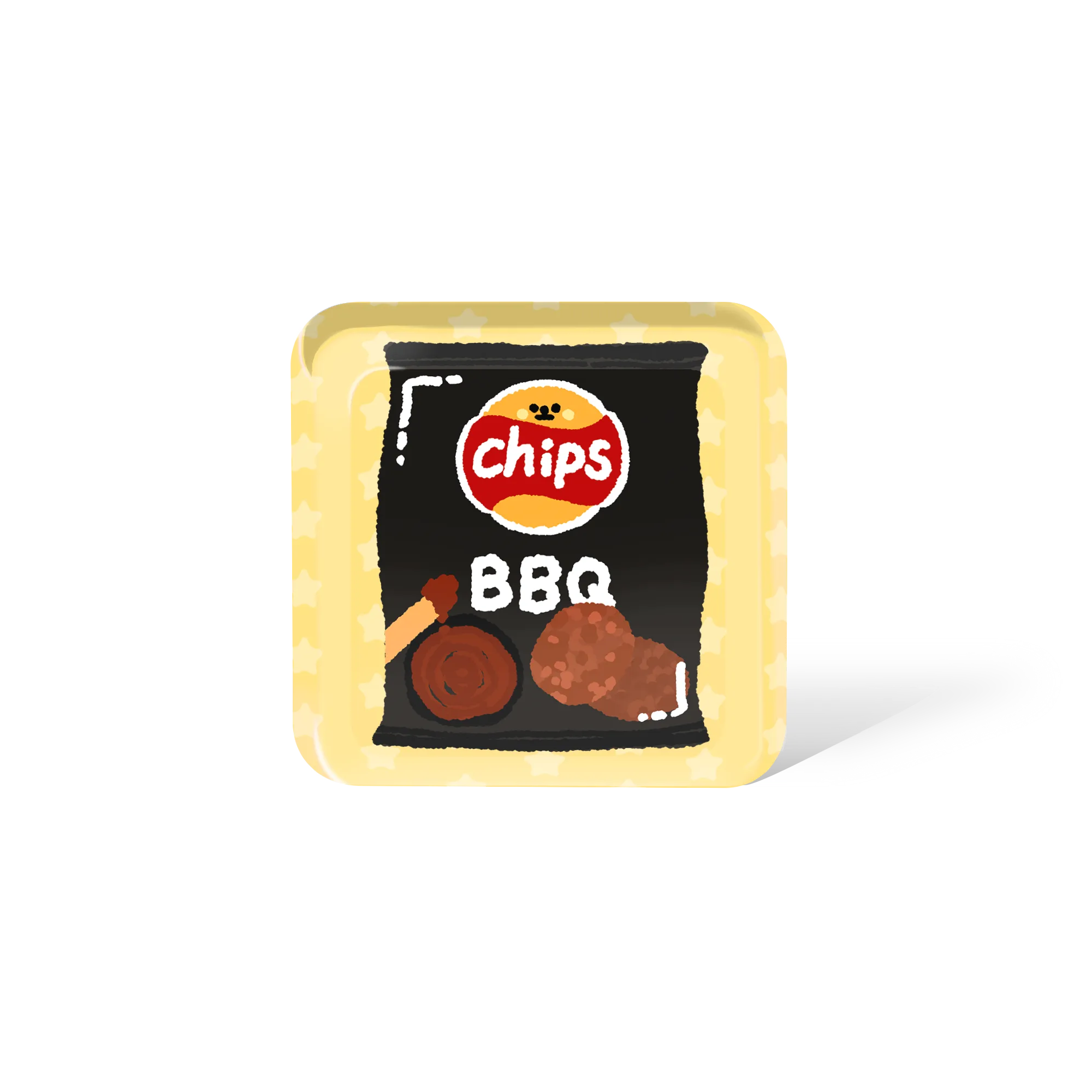 [Smart] BBQ Chips NFC Fridge Magnet