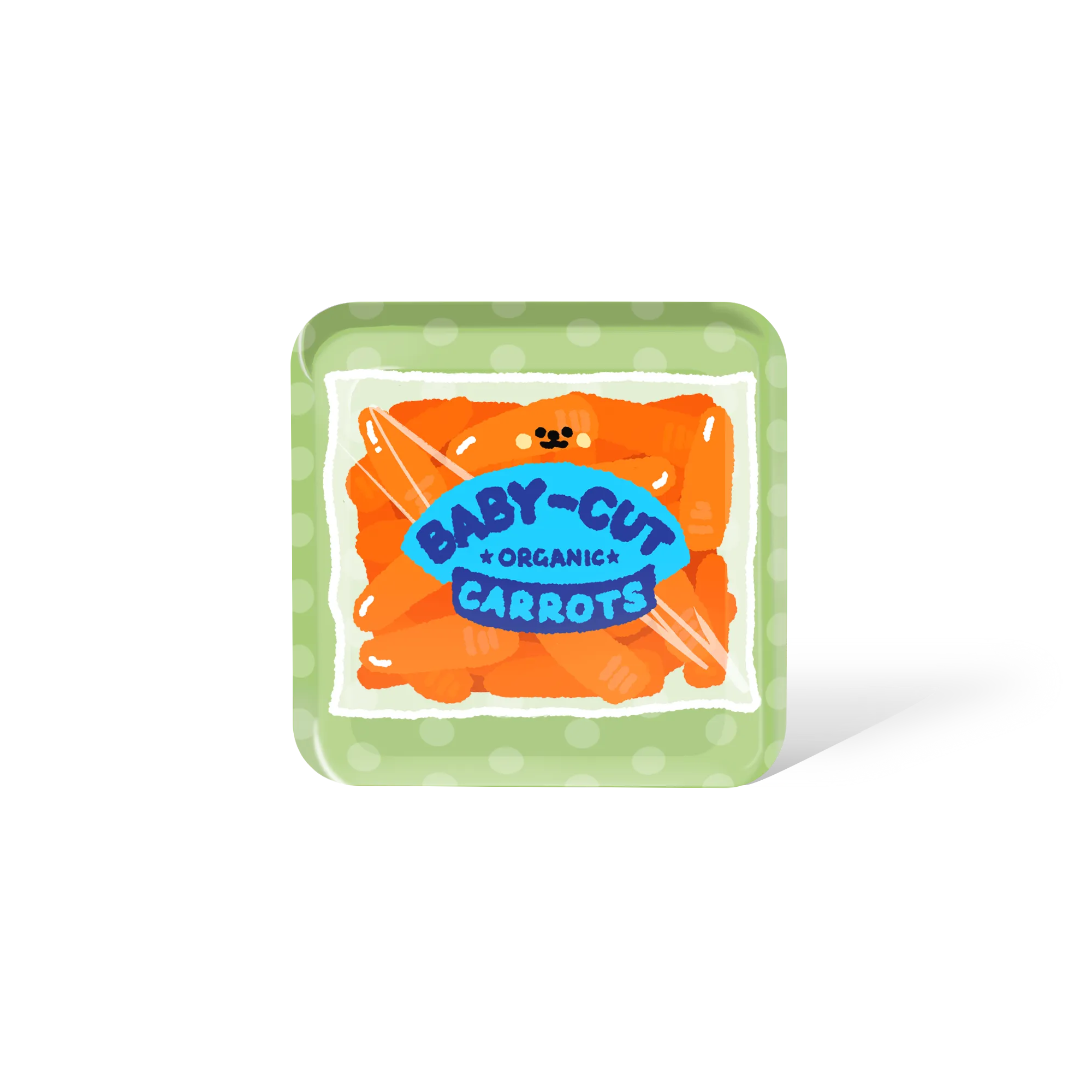 [Smart] Baby Carrots NFC Fridge Magnet