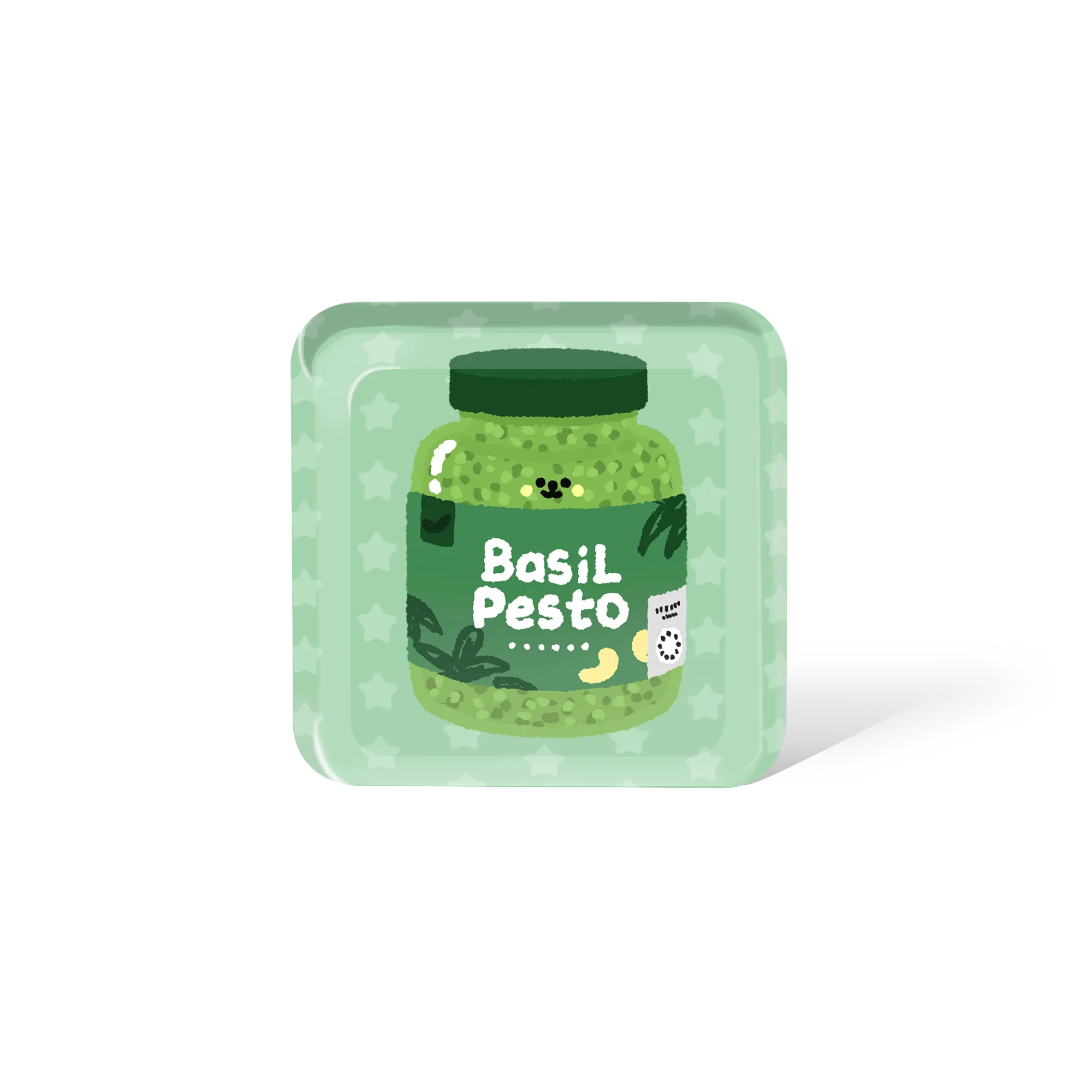 [Smart] Basil Pesto NFC Fridge Magnet