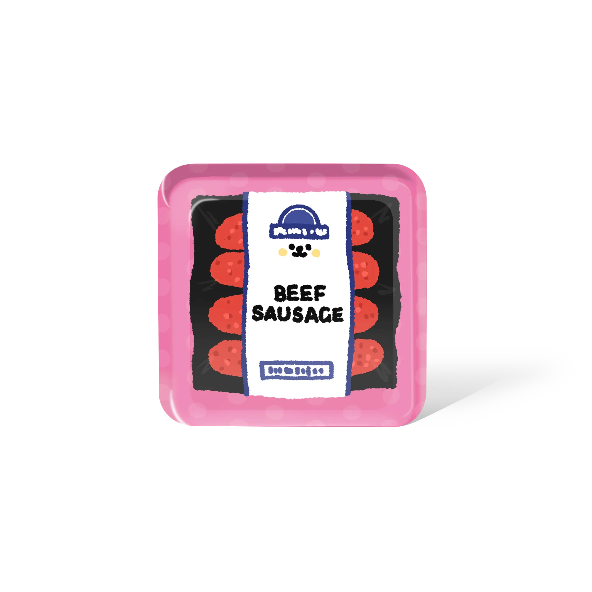 [Smart] Beef Sausage NFC Fridge Magnet