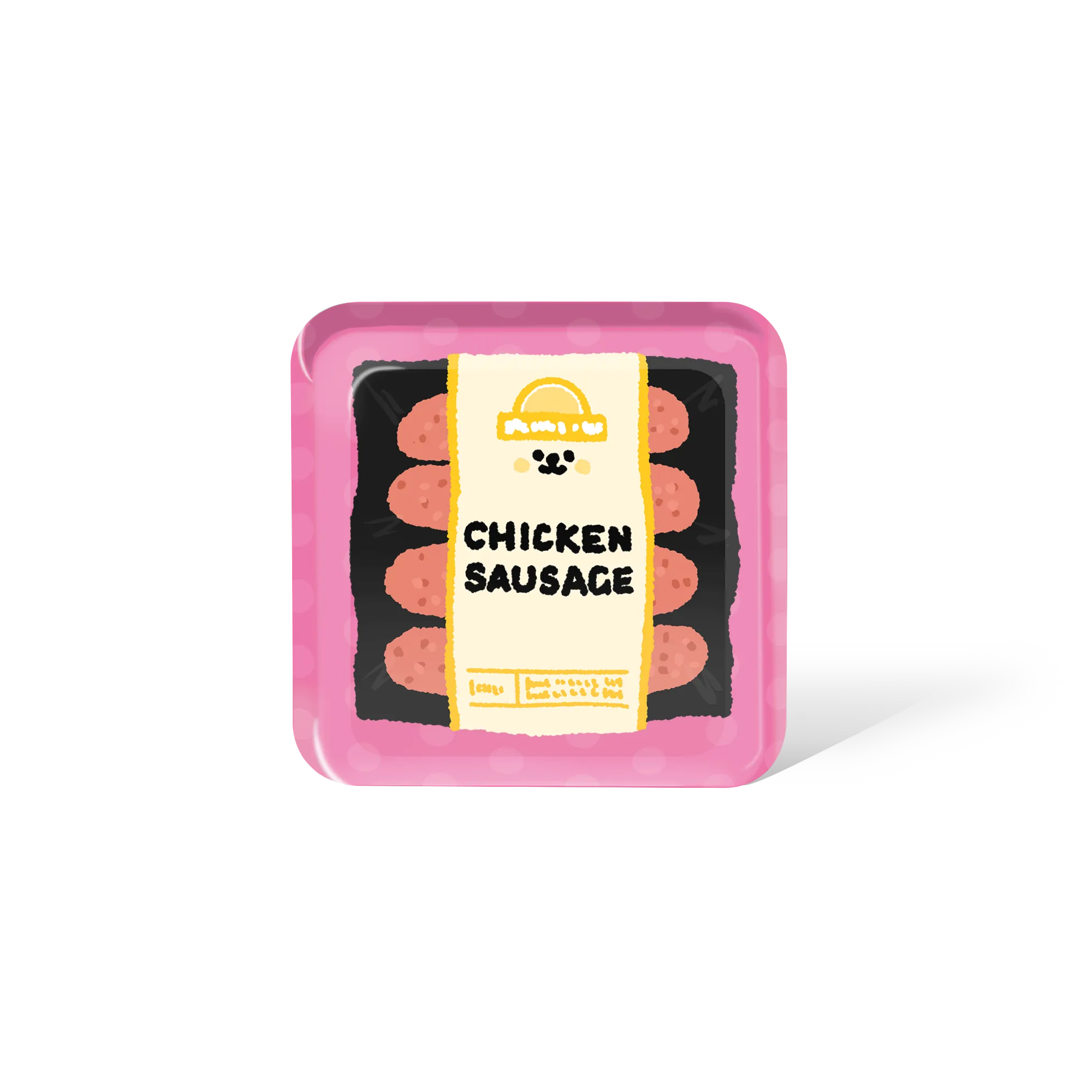 [Smart] Chicken Sausage NFC Fridge Magnet