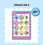 48  Classic Food Fridge Magnets Set