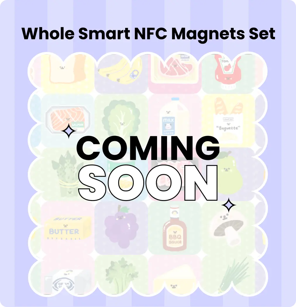iOS Shortcuts Automation Kit (Whole Set): Smart NFC Food Magnets