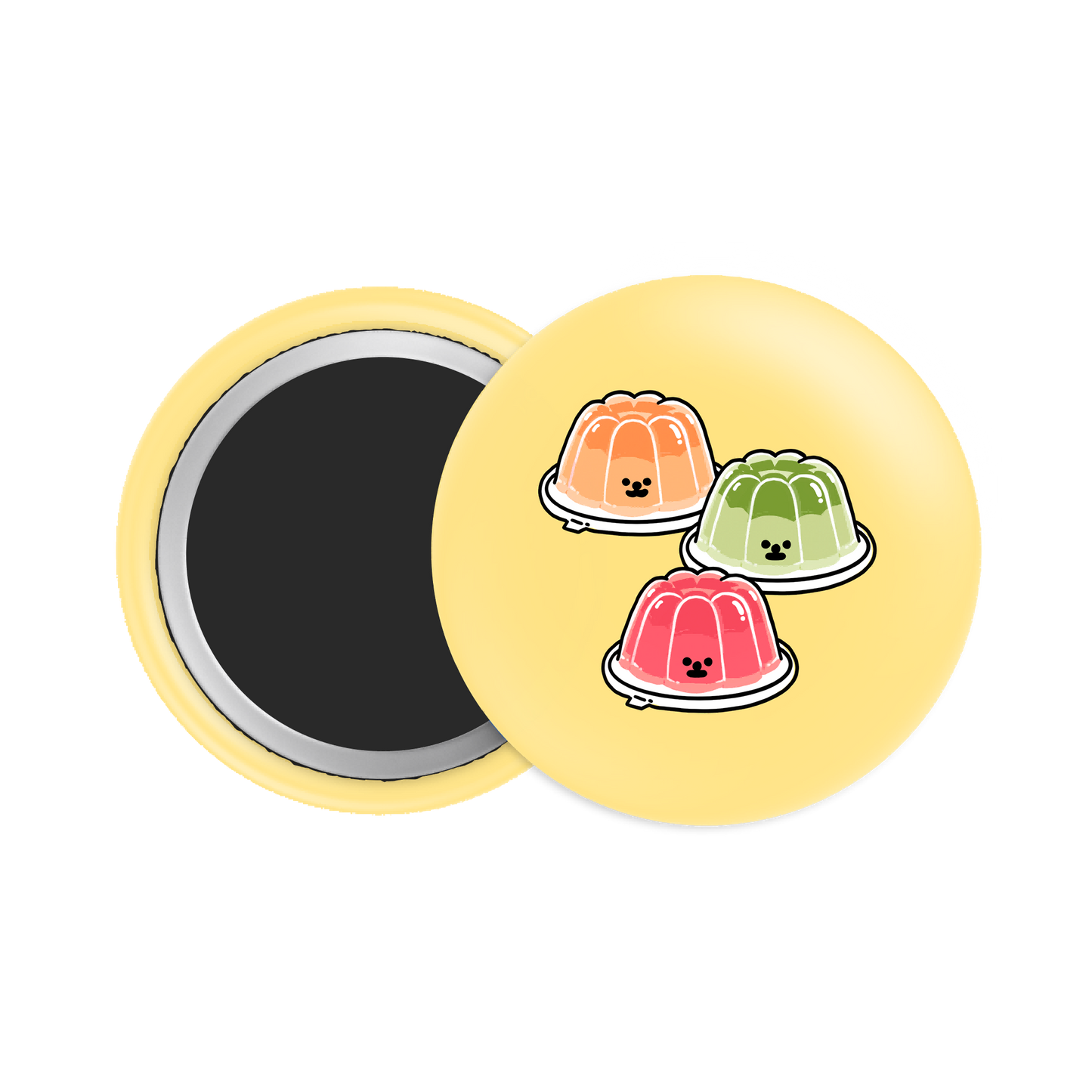 Jelly Button Fridge  Magnet