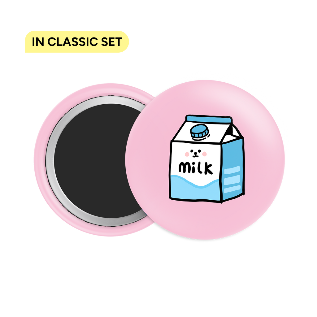 Milk Button Fridge Fridge Magnet