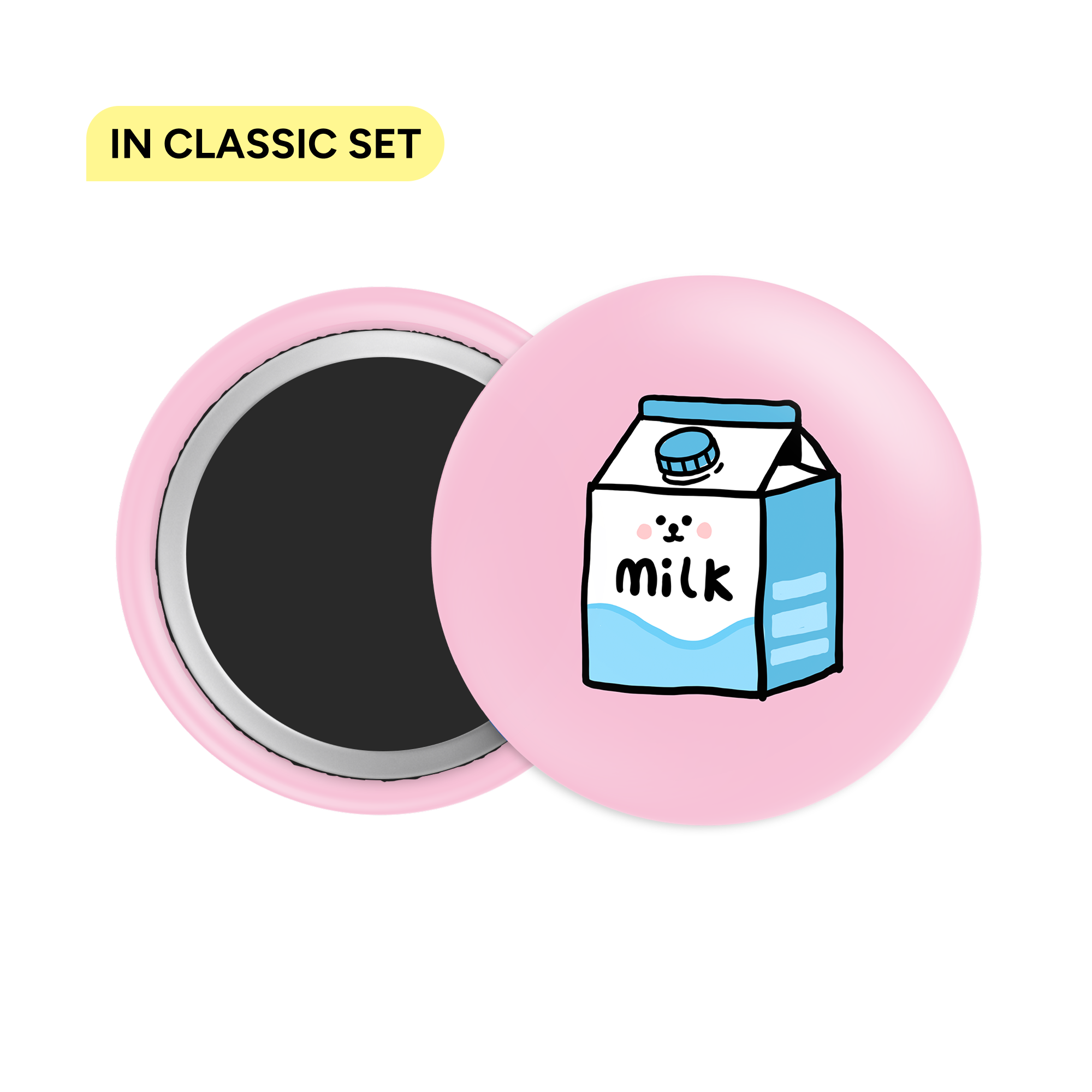 Milk Button Fridge Fridge Magnet