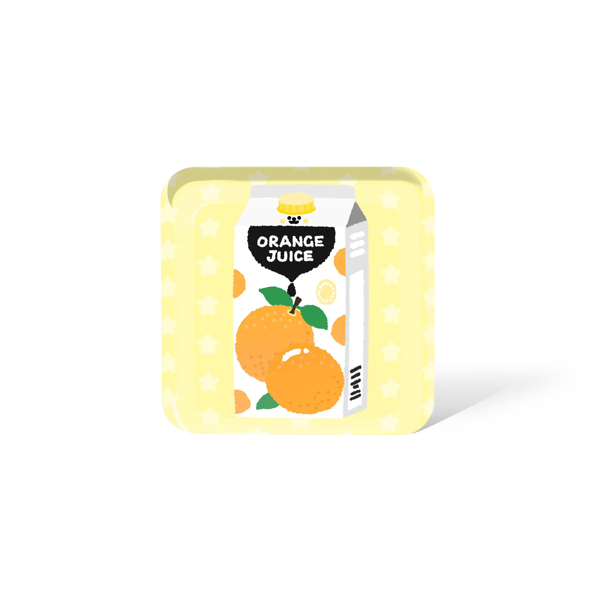 [Smart] Orange Juice NFC Fridge Magnet