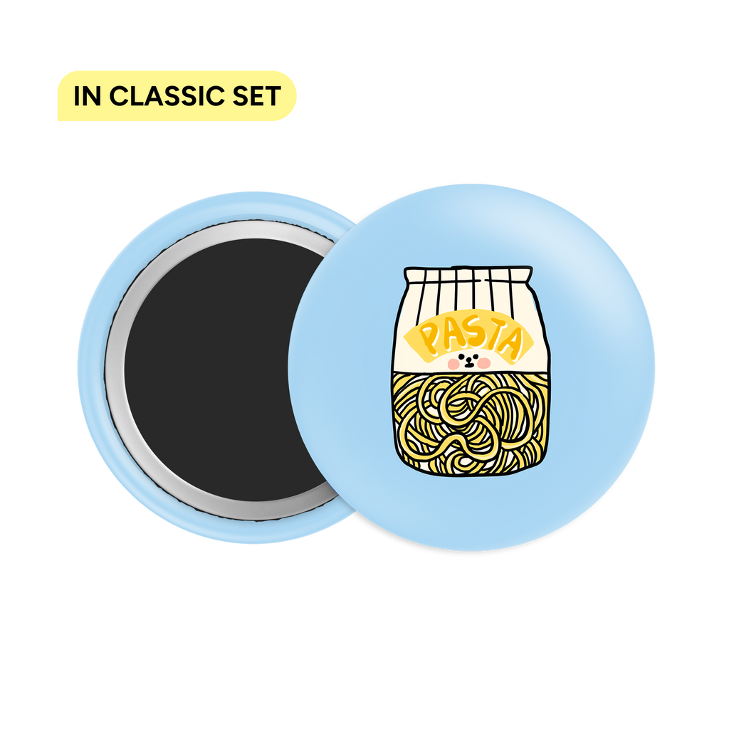 Pasta Button Fridge Magnet