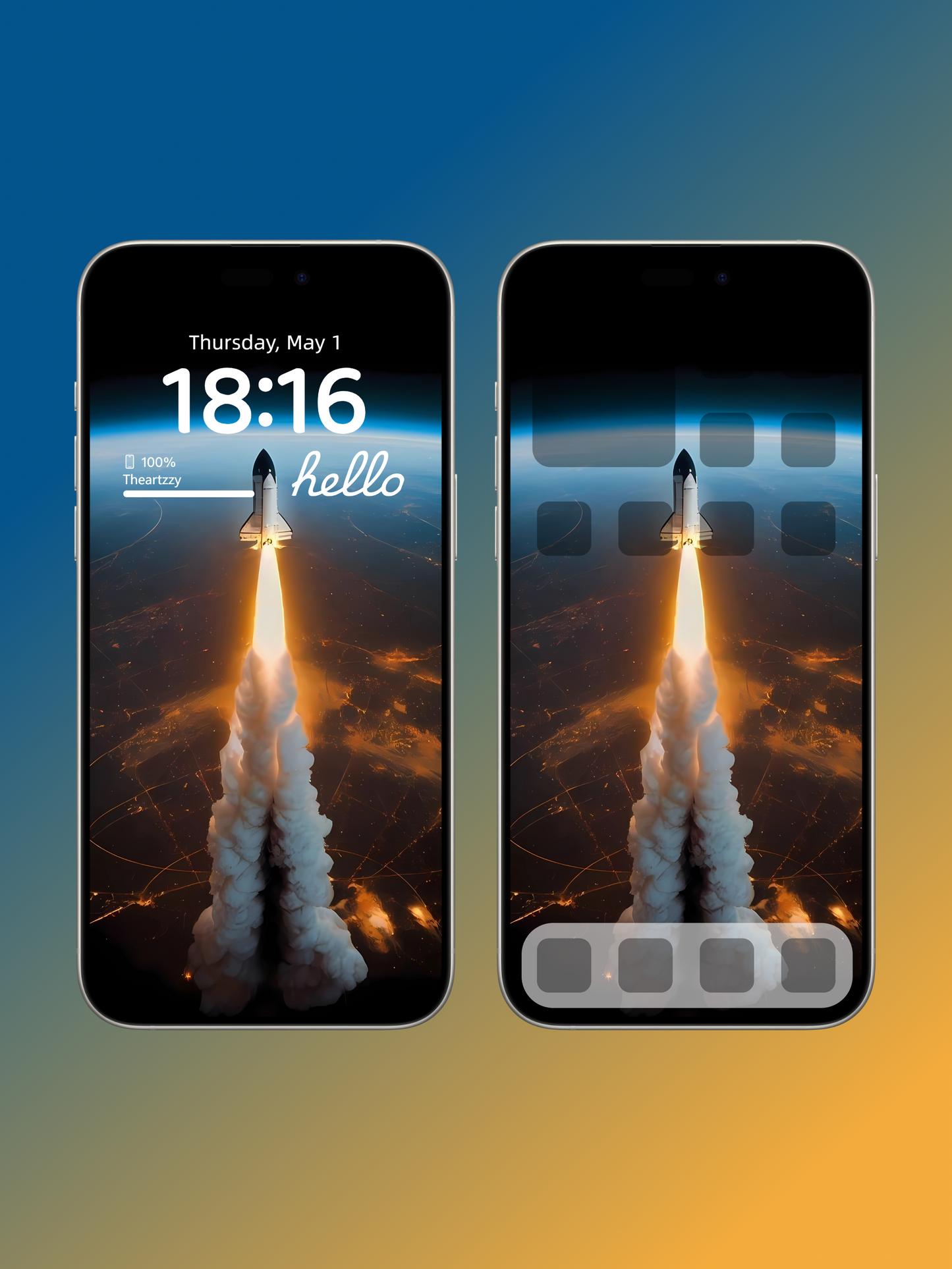 023-rocket launch-space wallpaper