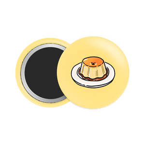 Pudding Button Fridge  Magnet
