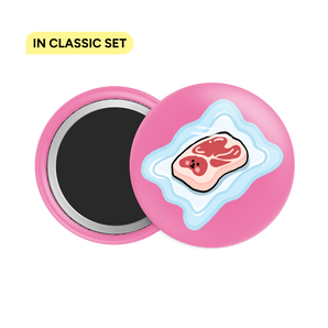 Steak Button Fridge Magnet