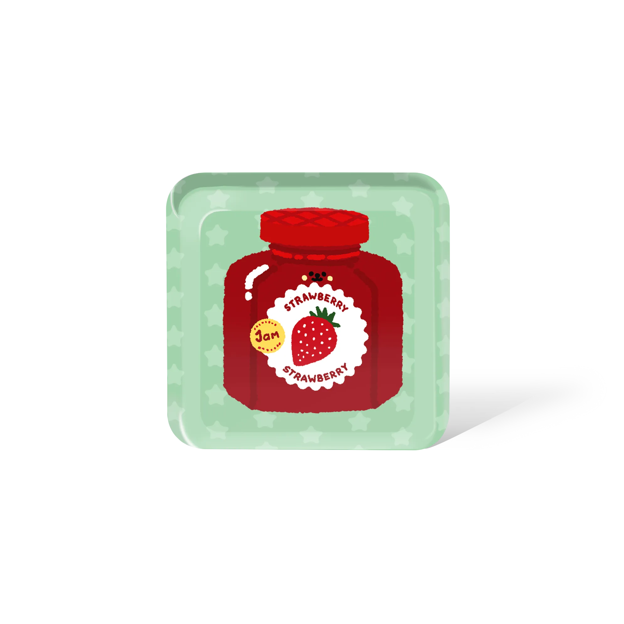 [Smart] Strawberry Jam NFC Fridge Magnet