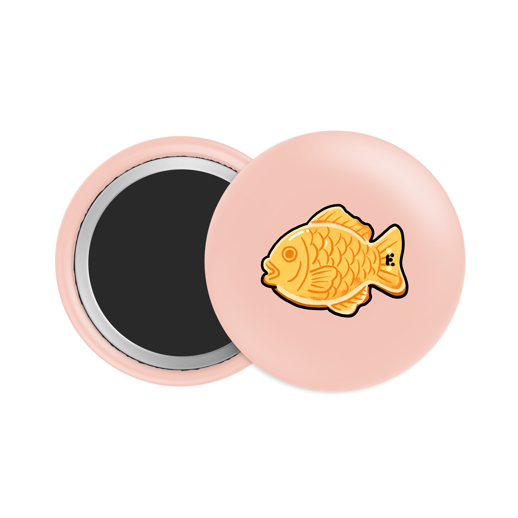 Taiyaki Button Fridge Magnet
