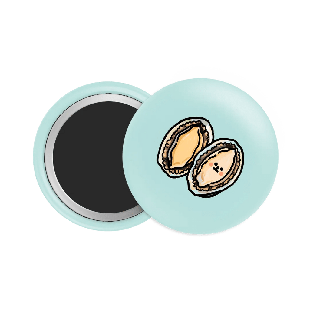Abalone Button Fridge Magnet - Theartzzy
