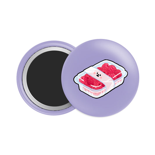 Raspberry Button EatVue Magnet