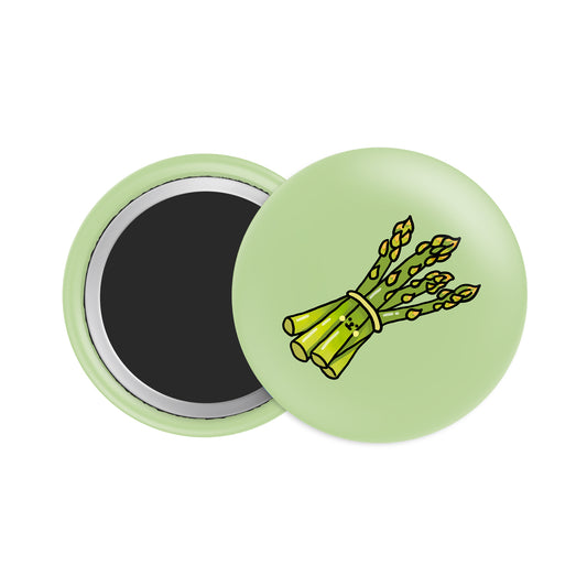 Asparagus Button Fridge  Magnet