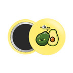 Avocado Button Fridge Magnet - Theartzzy