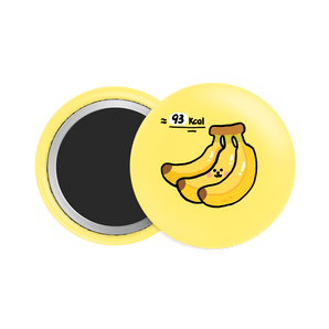 Bananas Button Fridge Magnet - Theartzzy