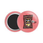 BBQ Chips Button Fridge Magnet - Theartzzy
