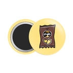 BBQ Chips Button Fridge Magnet - Theartzzy