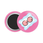 Beef Burger Patties Button Fridge Magnet - Theartzzy