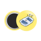 Blueberry Button Fridge Magnet - Theartzzy