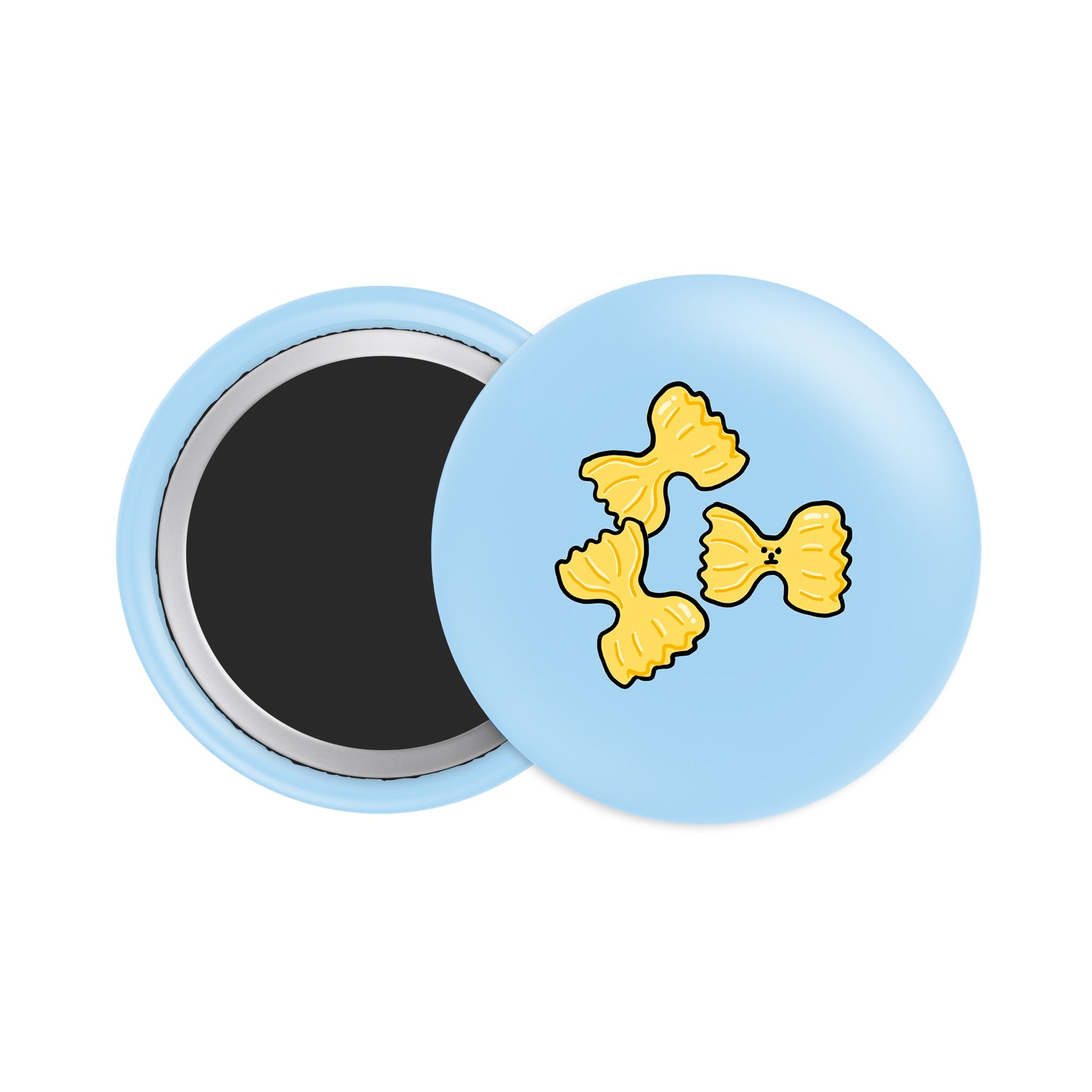 Bowtie Noodles Button Fridge Magnet - Theartzzy