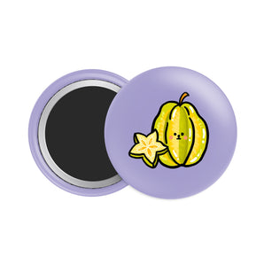 Carambola Button Fridge Magnet - Theartzzy