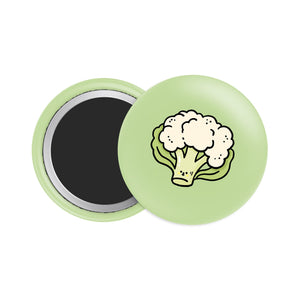 Cauliflower Button Fridge Magnet - Theartzzy