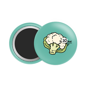 Cauliflower Button Fridge Magnet - Theartzzy