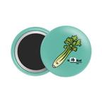 Celery Button Fridge Magnet - Theartzzy