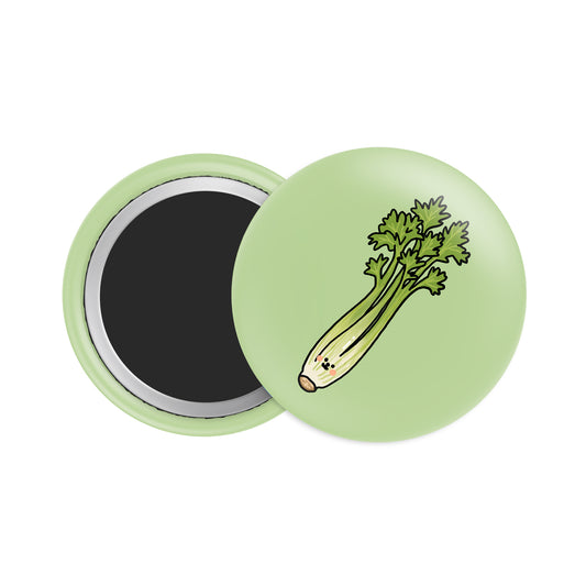Celery Button Fridge  Magnet
